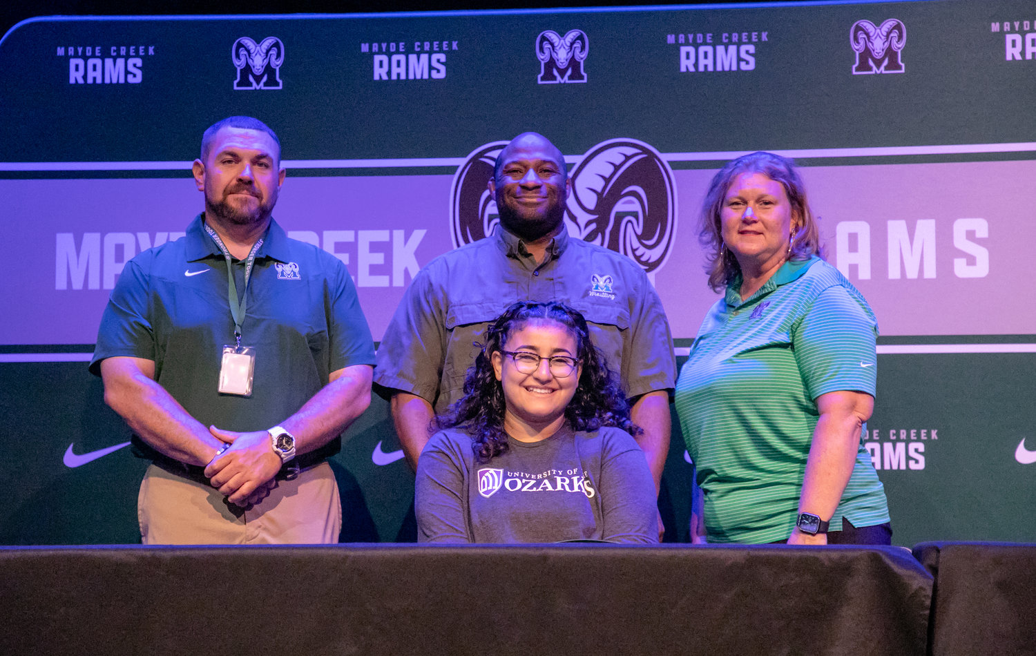 Mayde Creek's Rewa Chababo signed to wrestle at the University of the Ozarks.